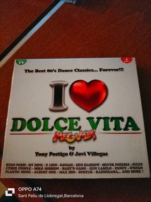 RAR 3 CD'S. I LOVE DOLCE VITA. ITALO DISCO. DIGIPACK. SPAIN. JULES, R.BAIS