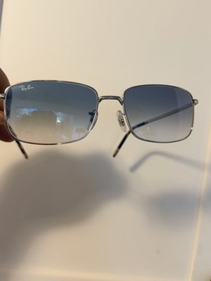 ray ban sunglasses RB3717 Silver And blue