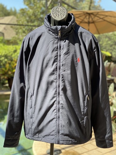 Polo Ralph Lauren Men's Navy Military Style Full-Zip Jacket XL New Tags