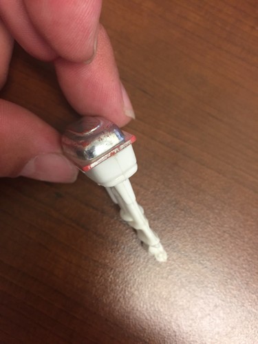 Vintage Toy Outboard Boat Motor Plastic Red White Engine Prop