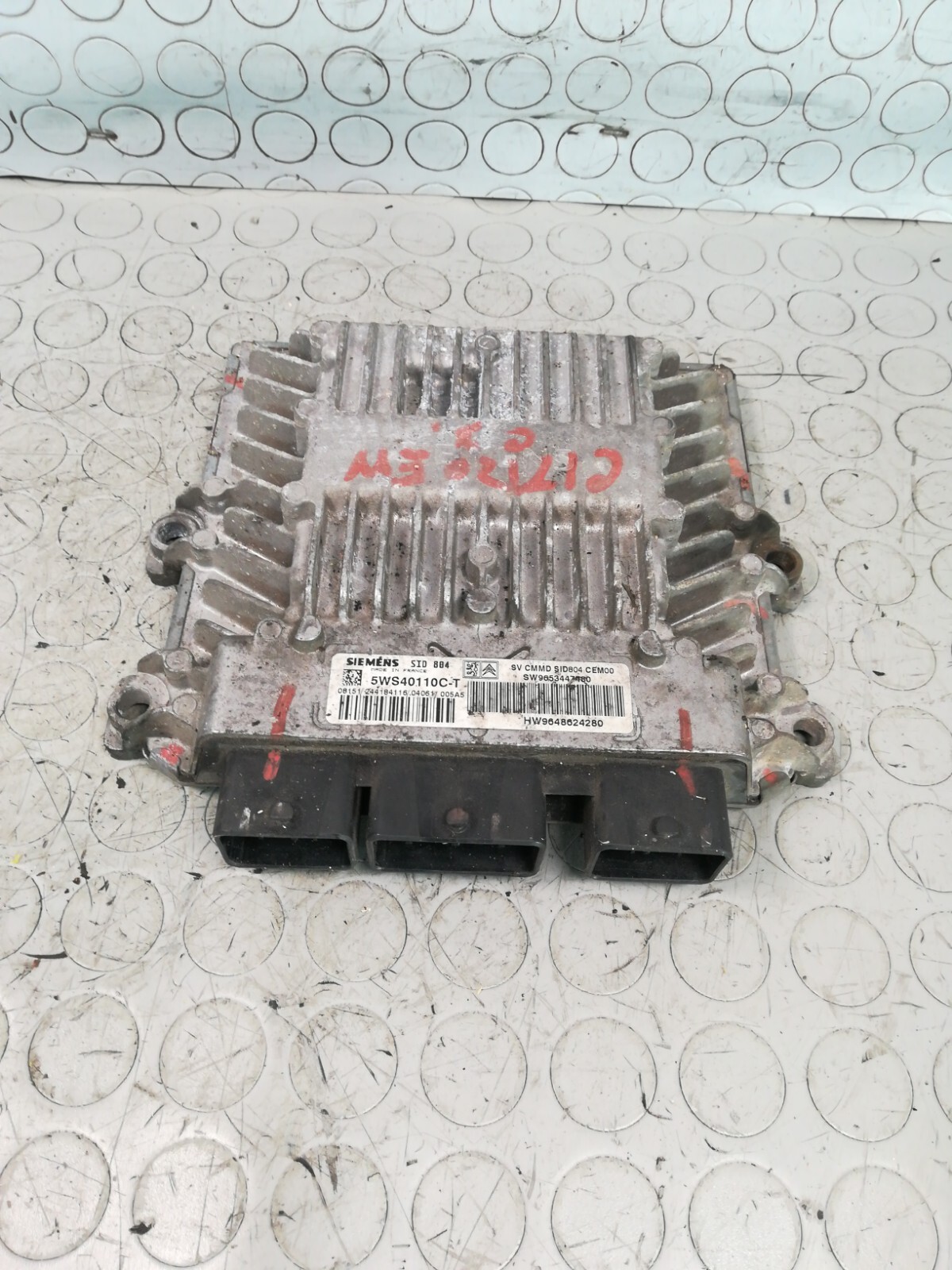 CENTRALINA MOTORE CITROEN C3 5WS40110C-T