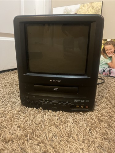 ⭐️Sansui TV DVD Combo CDVD9000 Retro Gaming Color