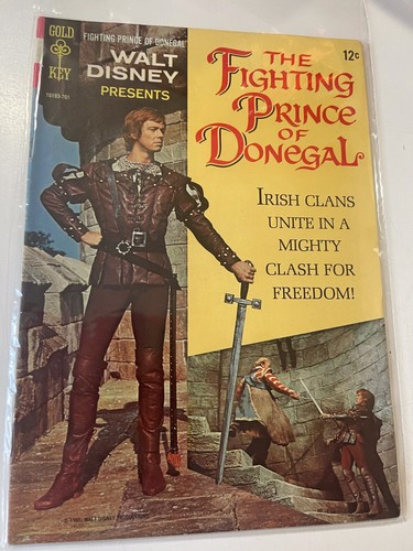 Gold Key Walt Disney The Fighting Prince of Donegal Comics issue 1966