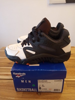 Vintage Reebok SOUTHSIDE 42 EU 8UK 8,5 US hexalite NO pump BLACKTOP BATTLEGROUND