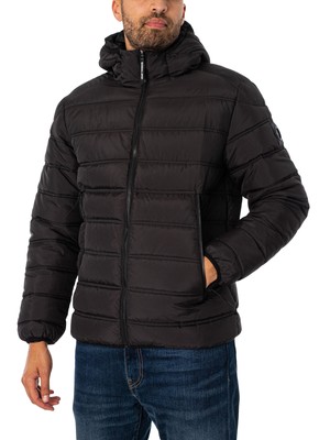 

Мужская куртка Marshall Artist Altitude Bubble, черная, Черный, MSATM10740-001