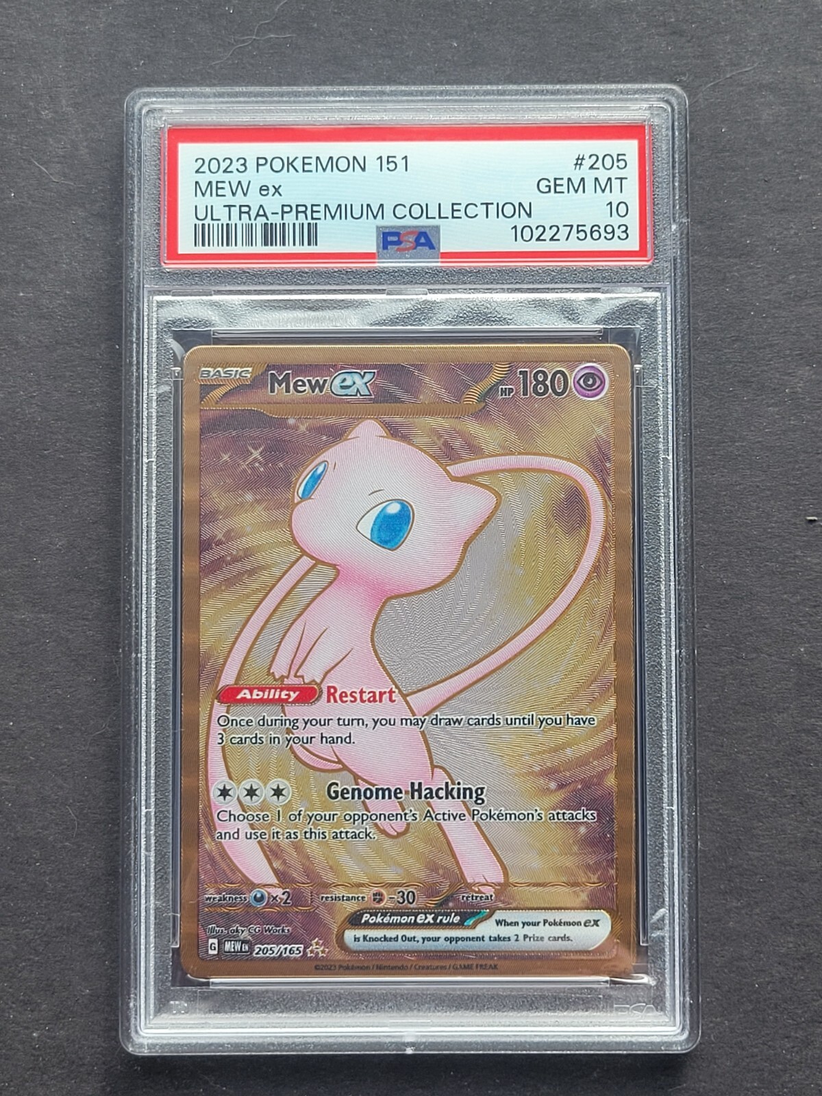PSA10 GEM MINT フーディンex 203/165 SAR 151 PSA10 GEM MINT フーディンex 203/165 SAR 151 - メルカリ