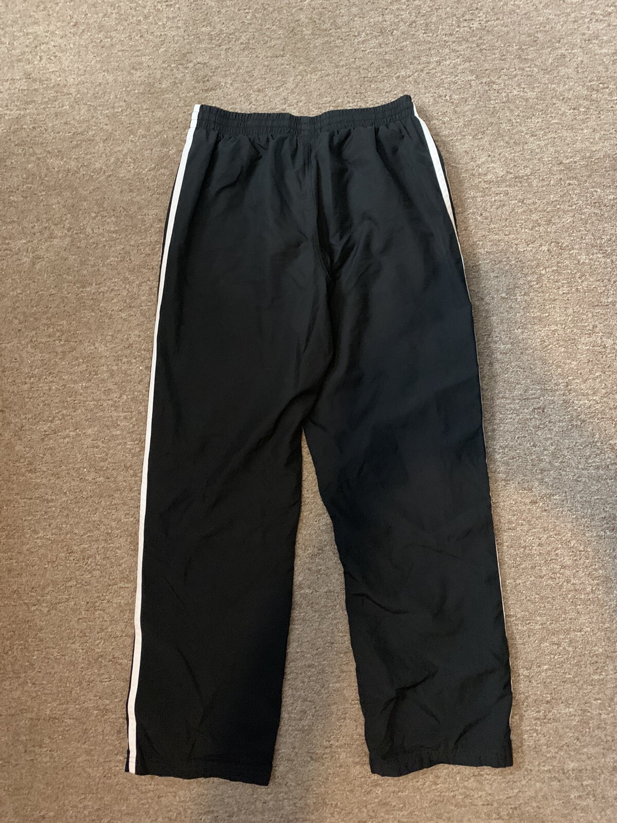 Adidas Track Pants Boys Size XL Swish Pants Black White RN 88387 CA 40312:  купить с доставкой из США, цена 2 456 руб - (133593896973)