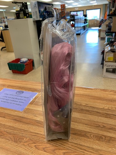 California Costumes Women’s Cosplay Doll Pink Wig W/ Bow 29334