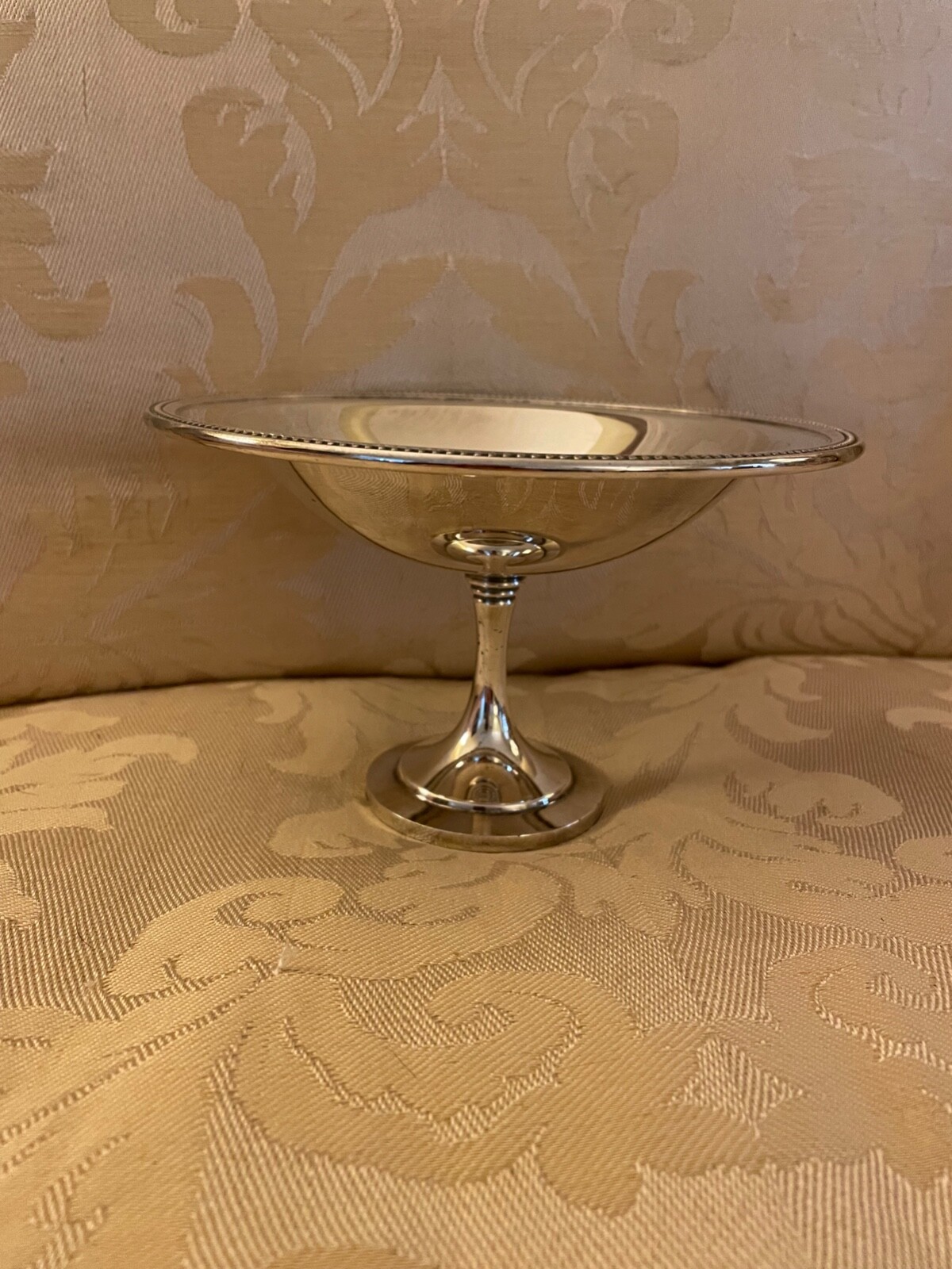 Vintage Commemorative Oneida Silverplate Colorado Gun Collector Assoc. Compote