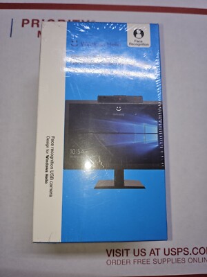 Computer Windows Hello compatible face recognition camera With IR NEW sealed