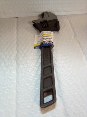 Allied 10'' Inches HAMMER HEAD ADJUSTABLE WRENCH Reversible Jaw 51007 #077 K5