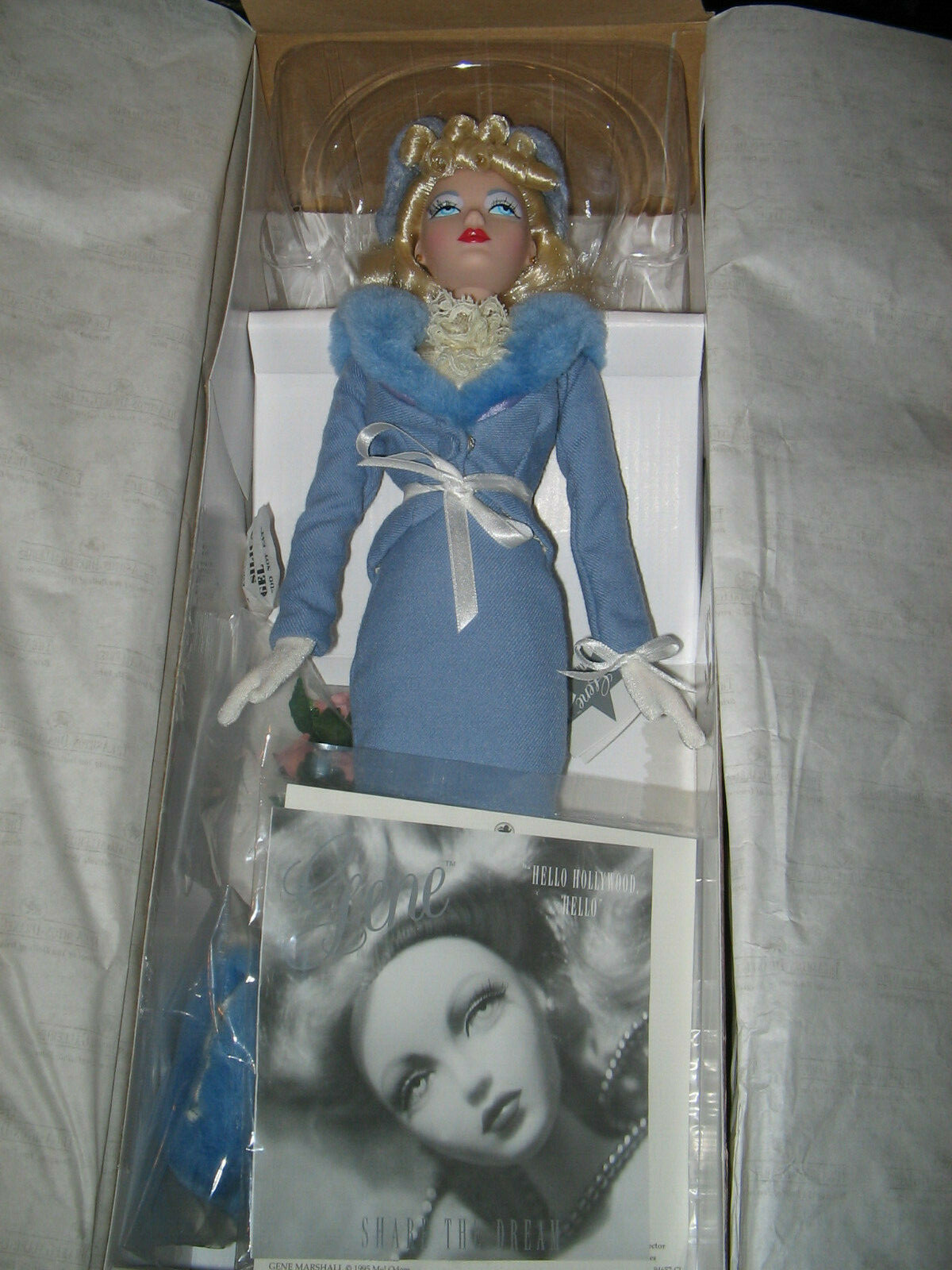 Gene  Ashton Drake, Hello Hollywood Hello GENE Doll . NRFB COMPLETE