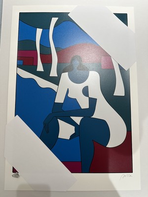 PIET PARRA x Avant Arte When The Smoke Clears Silkscreen Print Poster Signed