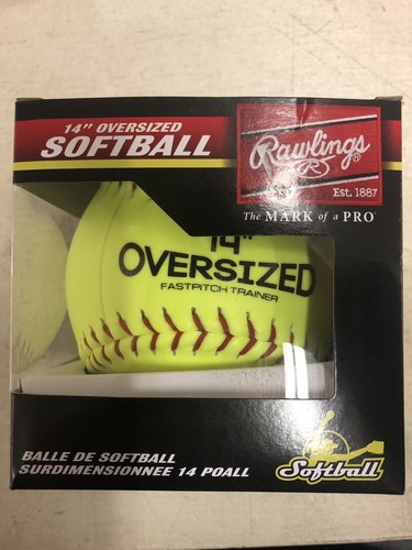 14 Inch Rawlings Oversized Fastpitch Softball Pitching Trainer New Free Shipping