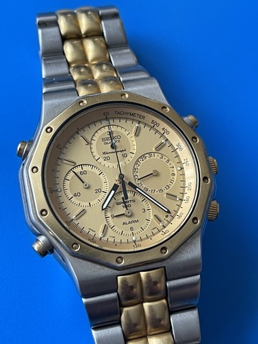 SEIKO SPORTS 150 Vintage Alarm Chronograph Royal Oak 7T34 SEIKO SPORTS 150 Vintage Alarm Chronograph Royal Oak 7T34