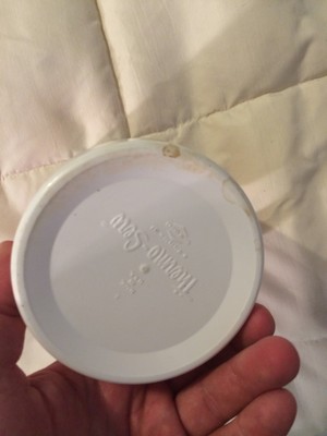 VINTAGE THERMO-SERV RED WHITE BUDWEISER PLASTIC BEER STEIN MUG CUP