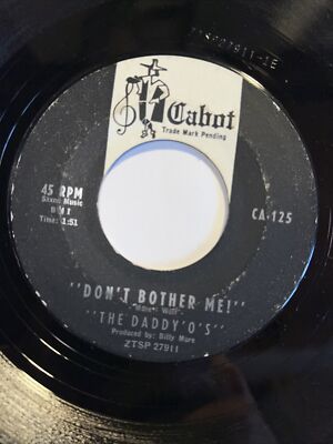 THE DADDY-O'S 45 Don't Bother Me! / Pow!!