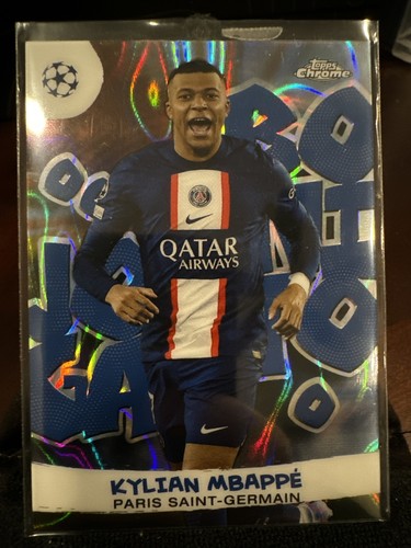 スポーツ選手 Topps Chrome CL Kylian Mbappe Base Kylian