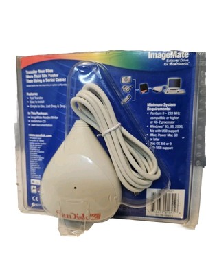 Image Mate Sandisk External Drive Windows 95, 98, Y2K Media USB White SDDR-5501 