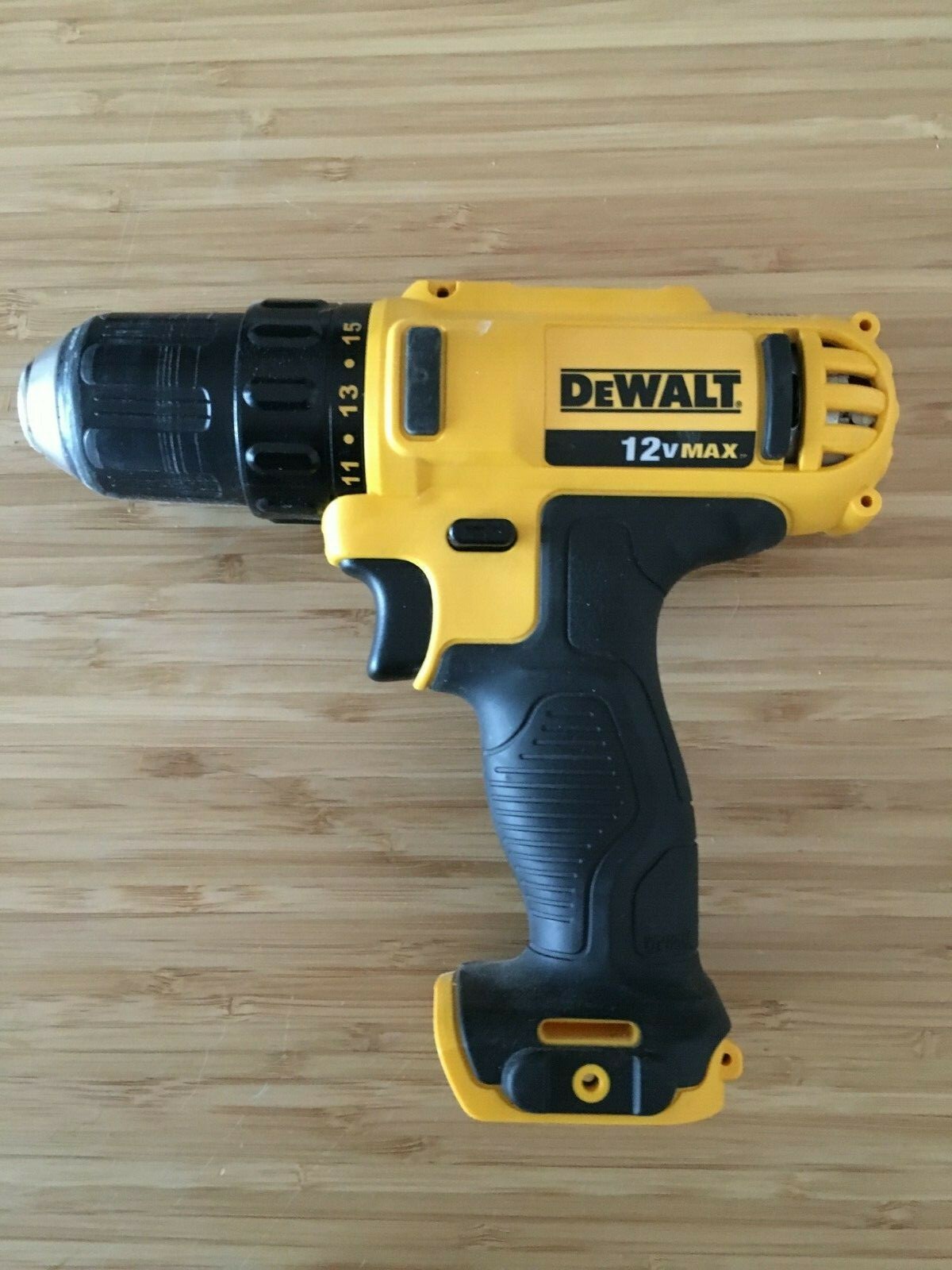 DEWALT bundle: drill-driver, worklight, charger, 2 batteries, and a bag