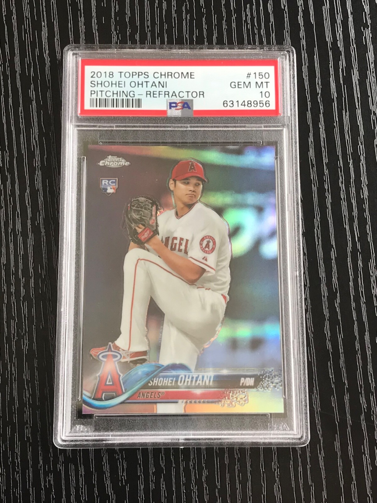 2018 Topps Chrome Shohei Ohtani PSA WBC