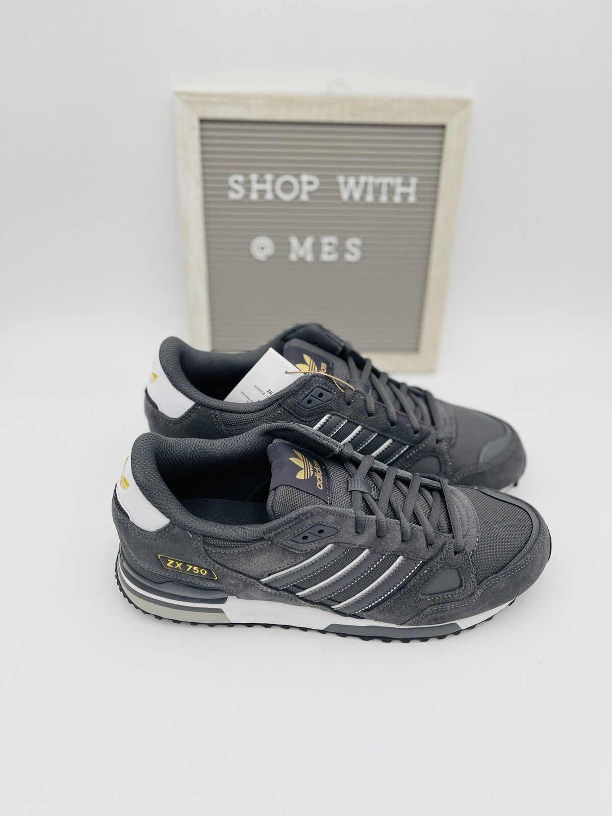 Adidas ZX 750 Low Mens Casual Sneaker Mens Shoes Gray/White/Black ID8856 Adidas ZX 750 Low Mens Casual Sneaker Mens Shoes Gray/White/Black ID8856
