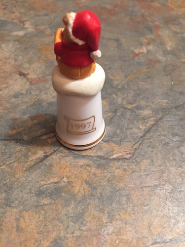 Sterling Classics Winnie The Pooh Santa Thimble