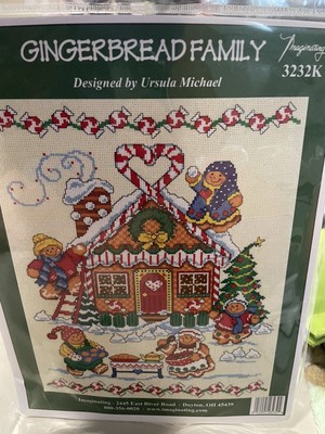 Gingerbread Family by Imaginating cross stitch pattern