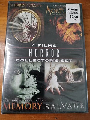 Mortuary/Bloody Mary/Memory/Salvage (DVD. 2008) sealed Horror oop rare