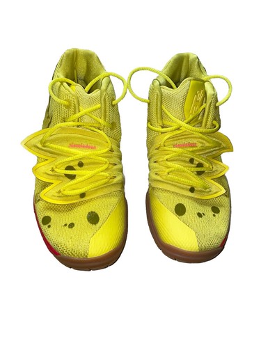 シューズ(男性用) Nike Kyrie 5 SpongeBob Nike Kyrie Irving 5 Spongebob Squarepants Yellow Gum Brown