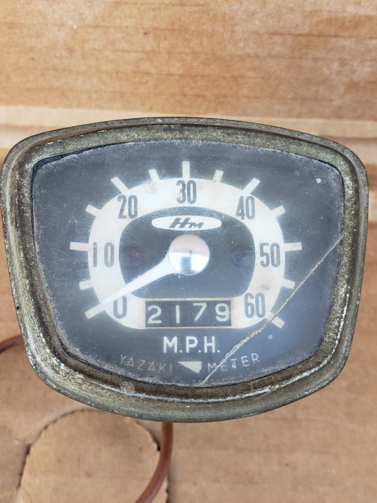 VINTAGE HONDA YAZAKI SPEEDOMETER #37200-001-812 BENCH TESTED
