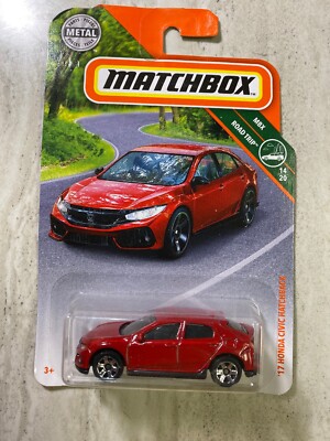 MATCHBOX 2019 ´17 HONDA CIVIC HATCHBACK 8//100 NEU/&OVP