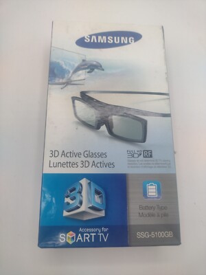 Samsung Lunettes 3D Active Glasses SSG-5100GB Brand New Sealed!