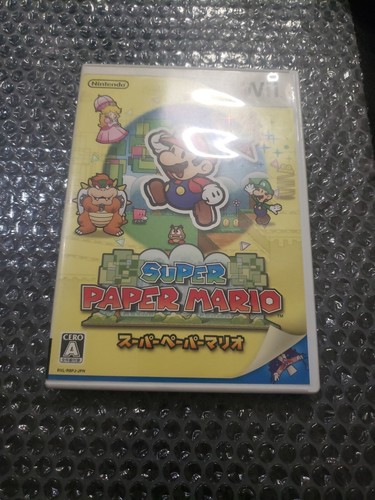 Super Paper Mario (Nintendo Wii, 2007) - Japanese Version