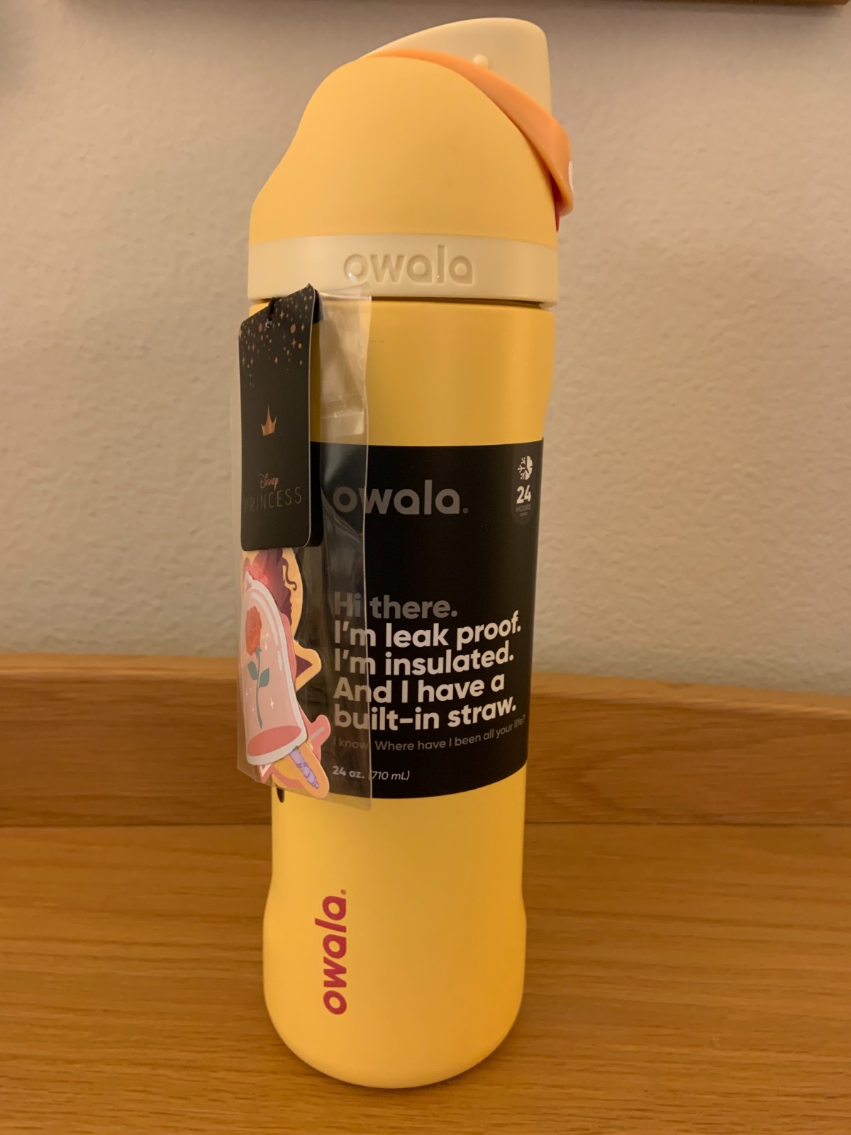 owala オワラ freesip ディズニープリンセス 美女と野獣 Owala NEW FreeSip Disney Princess Collection “BELLE” 24oz w