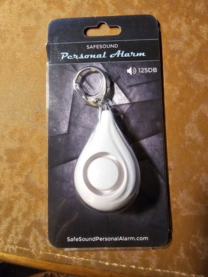 High quality alarm keychain water droplet compact personal safety alarm