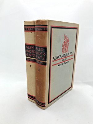Alexanderplatz Berlin 1931 Alfred Doblin ~First Edition ~Novel of Weimar Germany