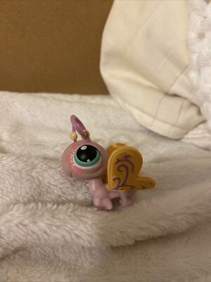  Littlest Pet Shop Butterfly Rare Purple With Sparkle Glitter 397 Authentic Lps