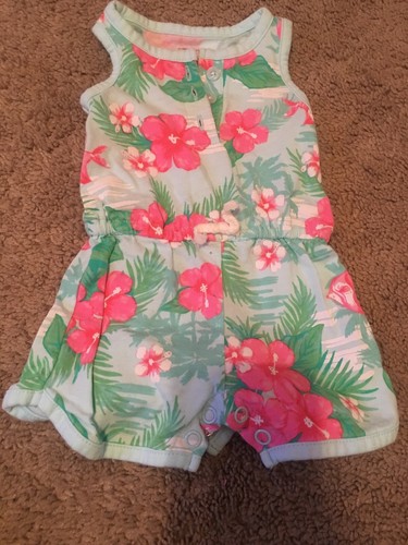 Newborn Baby Girl Rompers Lot Of 3