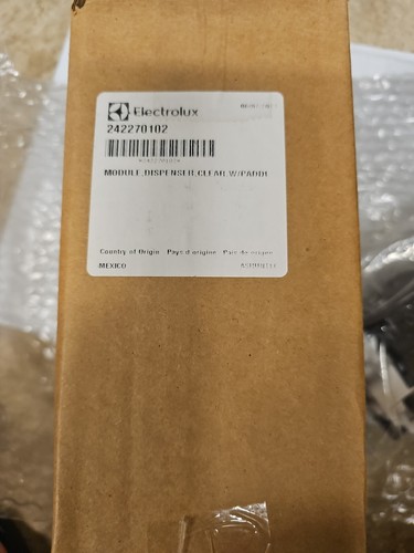New OEM ElectroluxFrigidaire Dispenser 242270102, SOME PART MISSED/SEE PICTURES