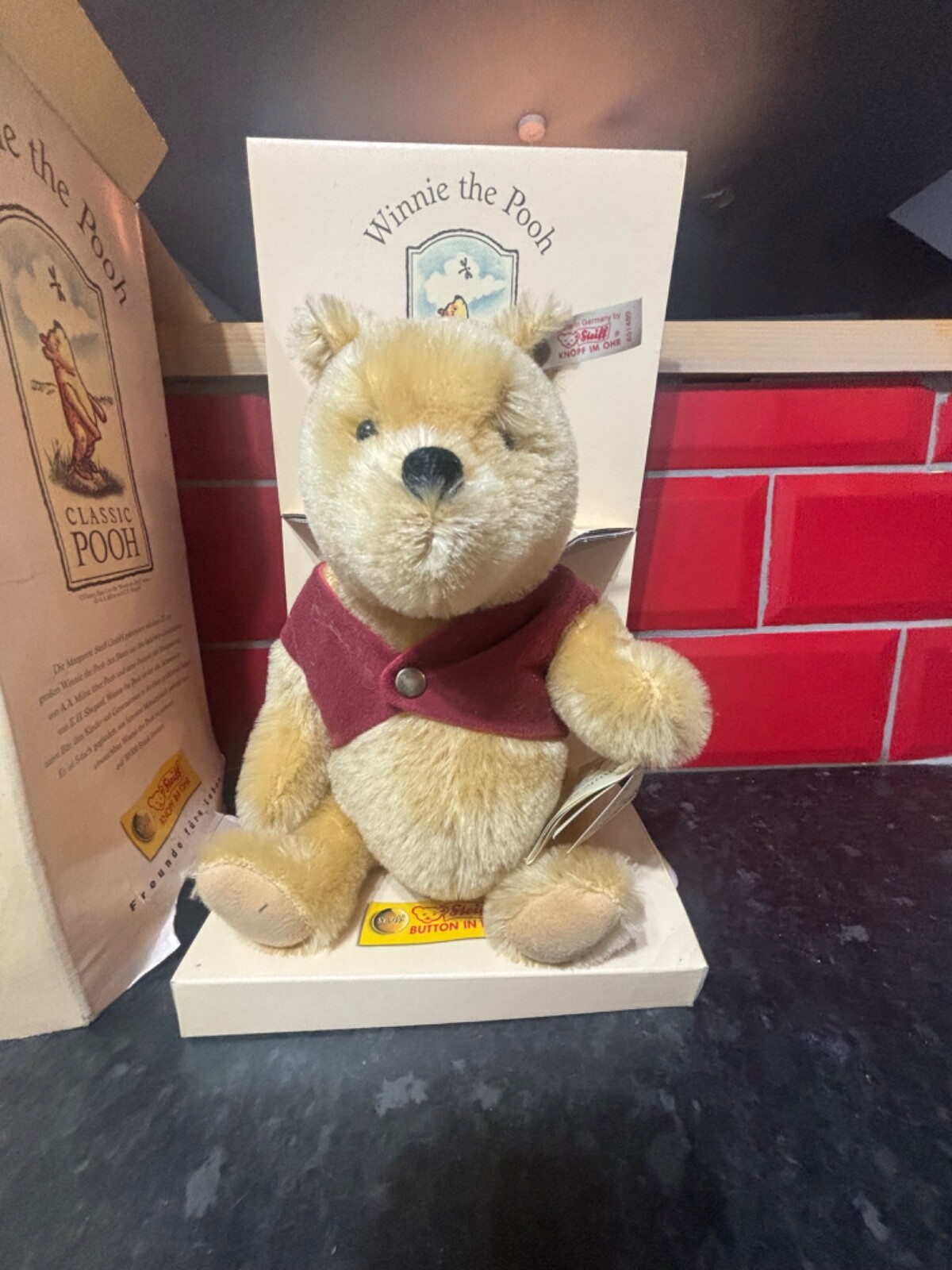 シュタイフ　プー　オーナメント Steiff Winnie the Pooh シュタイフ プーさん オーナメント 【公式通販】