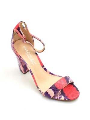 

Женские босоножки MADDEN GIRL Red Snake Bella с круглым носком и пряжкой, размер 6,5 м, Красный, 1328