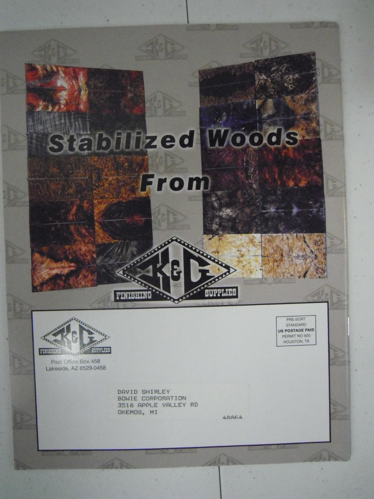 K and G Knife Finishing Supplies Catalog 2003