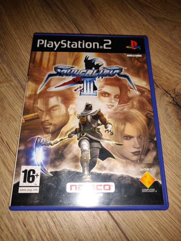 Soulcalibur 3 Ps2, Jeu De Combat Playstation 2 Pal, Complet 