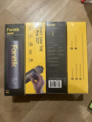 Fanttik NEX S1 Pro Cordless Power Screwdriver Electric Screwdriver Set with ...