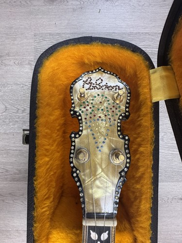 Rare 1929 Gibson PT-9 Fretboard 1970s Florentine Peghead