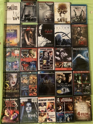 #8 Horror DVD  LOT PICK & CHOOSE $4 Flat Combined Shipping