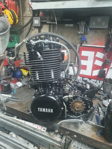 TT500 純正アルミタンク XT500 SR500 ◇XT500/TT500 1976年 社外 アルミタンク プレーン/無塗装 展示