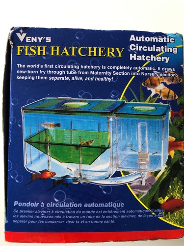 Fish Tank Isolation Box Spawn Hatchery Automatic Circulating Aquarium Incubator