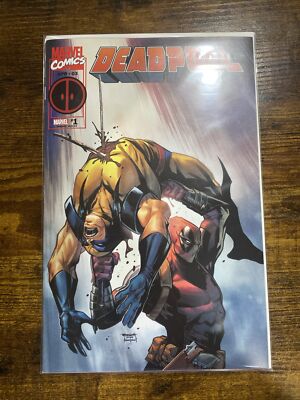 DEADPOOL #1 * NM+ * STEPHEN SEGOVIA EXCLUSIVE TRADE VARIANT WOLVERINE    
